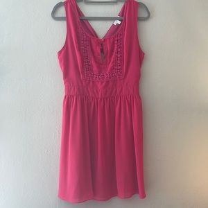 Charming Charlie Dress L pink